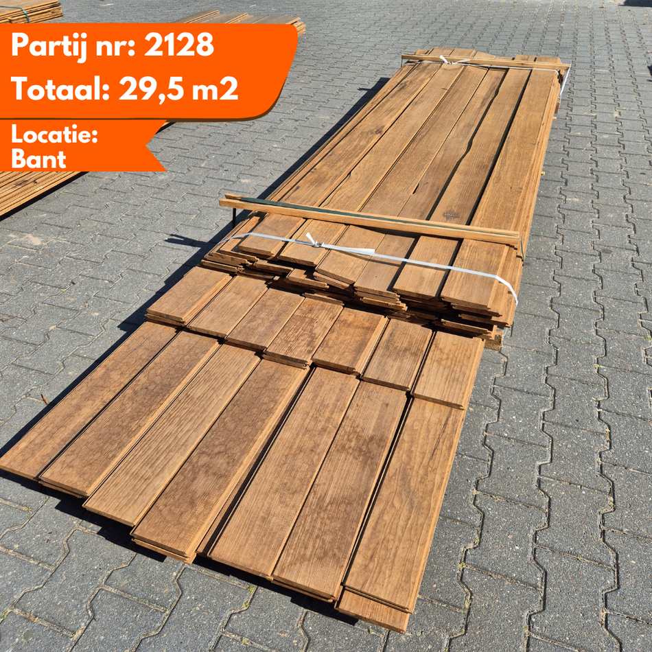 Partij Thermo Frake Channelsiding 3950-3350-3000x140-130x16mm