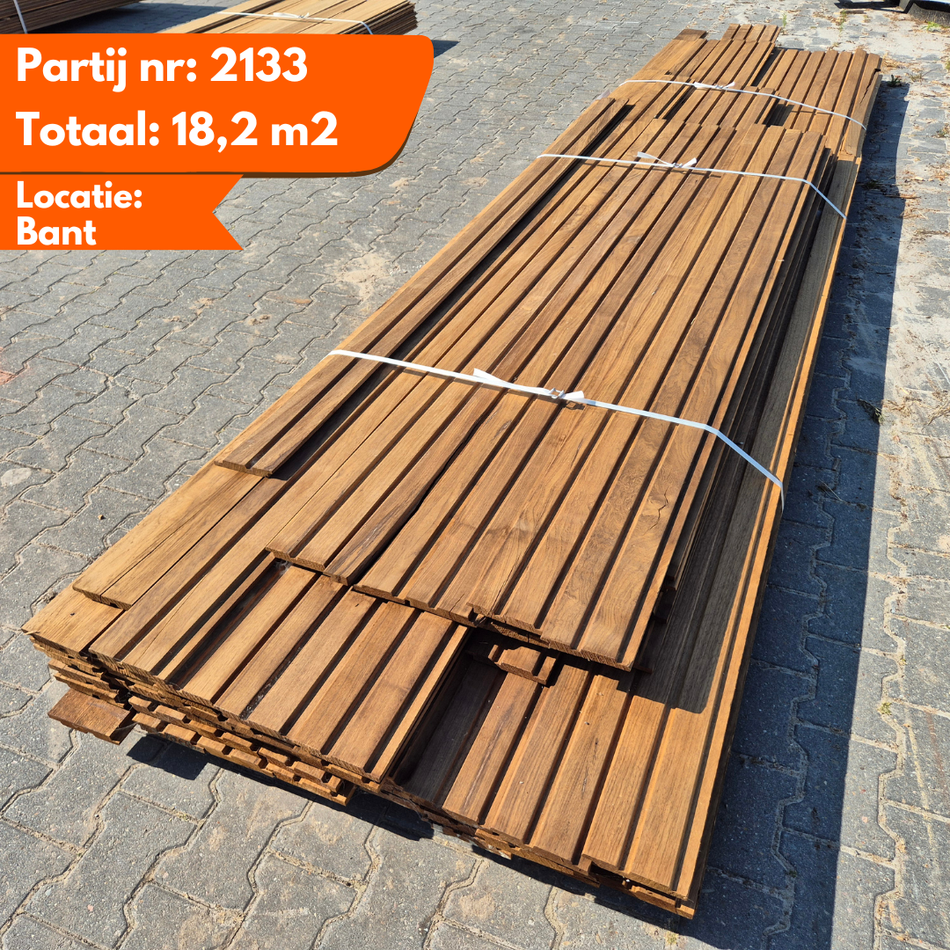 Partij Thermo Frake dubbel rhombus 4800 tot 2150mmx138-125x18mm