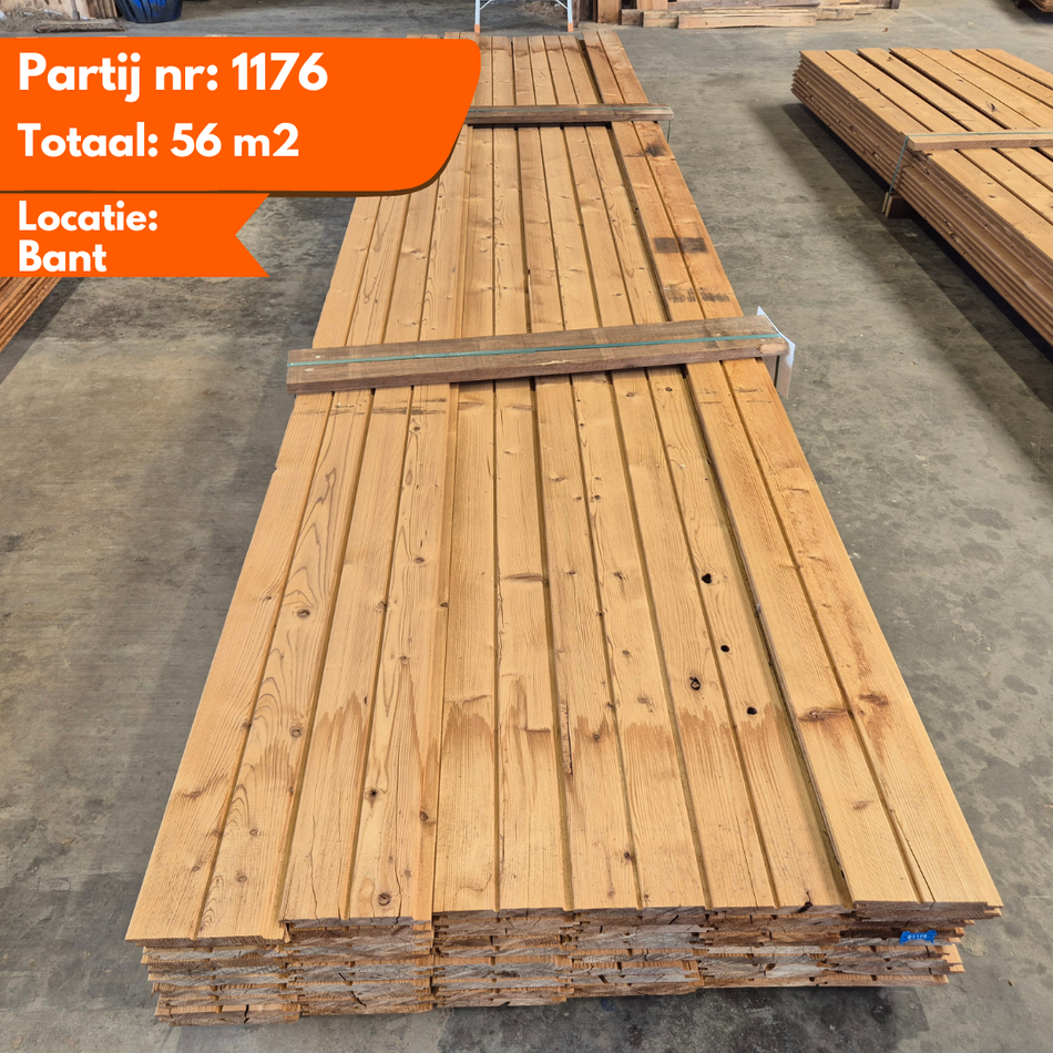 Partij Thermo vuren channelsiding Rabat Dubbel Rhombus 5100x185-175x20mm