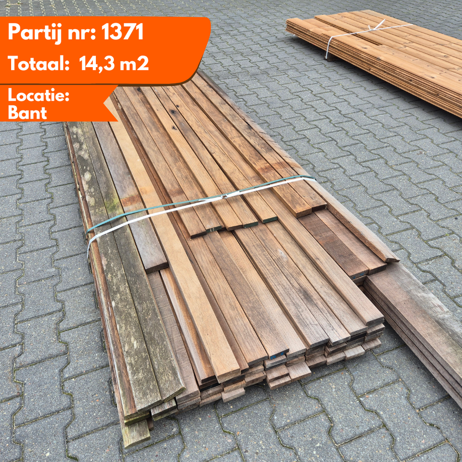 Partij Thermo Frake Geschaafde Planken 2750-3350x66x18mm