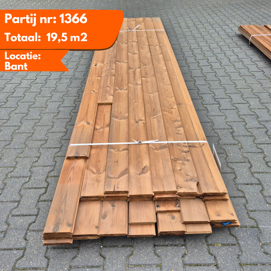 Thermo vuren Rabat Mes-Groef 3600-3800x145-135x20mm