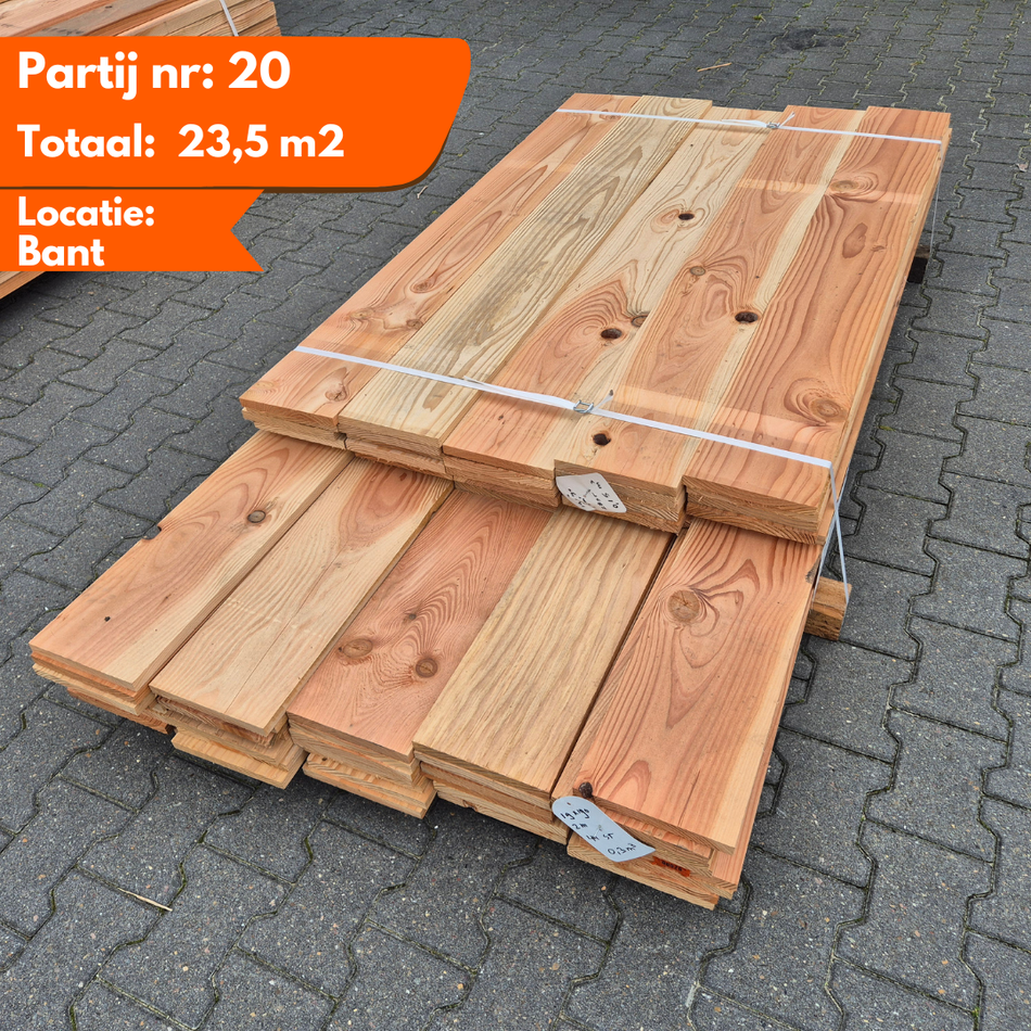 Douglas Geschaafde Planken 1500-2000x190x19mm
