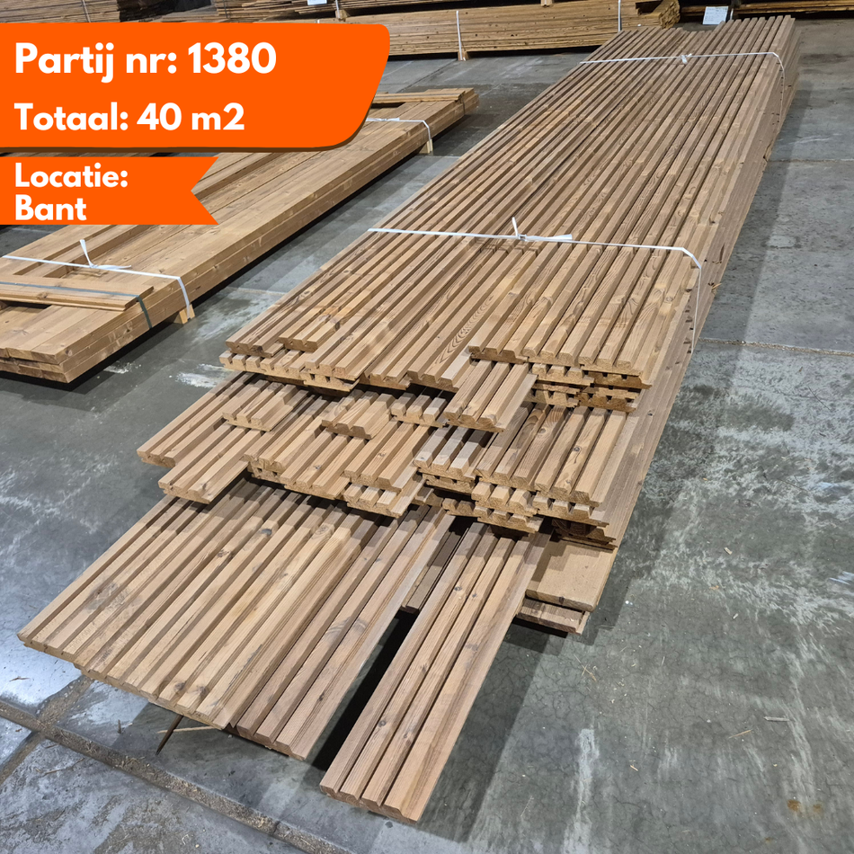Partij Thermo vuren Triple, Blok 4 Profiel, 4200 tot 5400x140/130-185/175x34mm