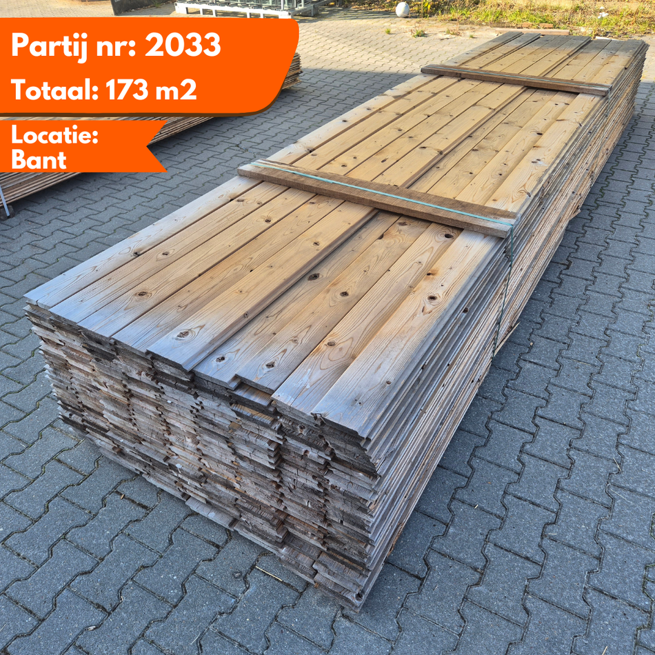 Grote Partij Thermo Vuren Halfhouts Rabat 5100x140-130x18 mm