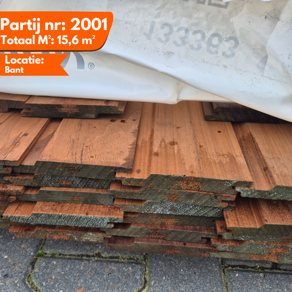 Thermo Ayous Planken channelsiding 2450x141-130x20mm