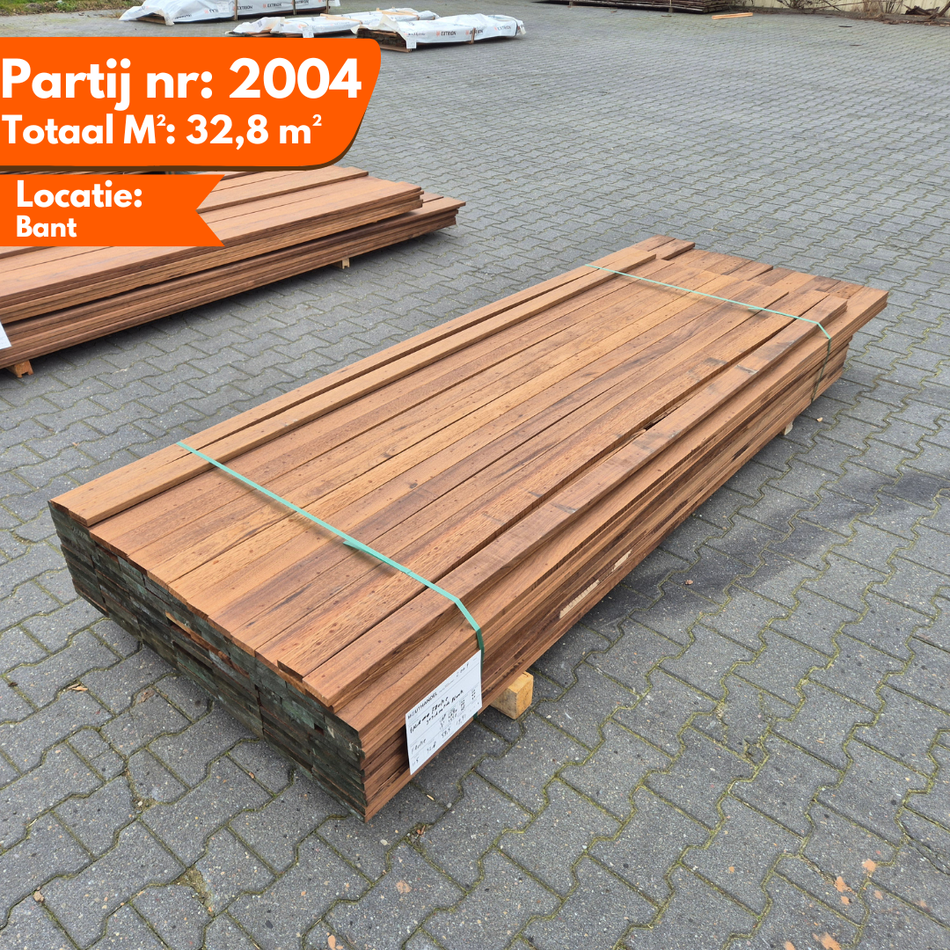 Thermo Frake Geschaafde Plank 2450-2750x140-90-68x20mm