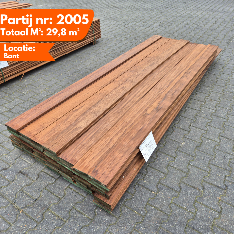 Thermo Frake Geschaafde Plank 2750-3050x140x20mm