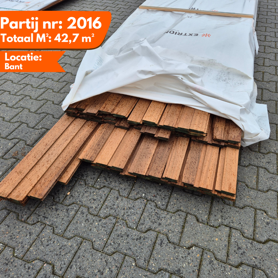 Thermo Ayous Planken channelsiding diverse lengte 4550tot2750x90-80x20mm