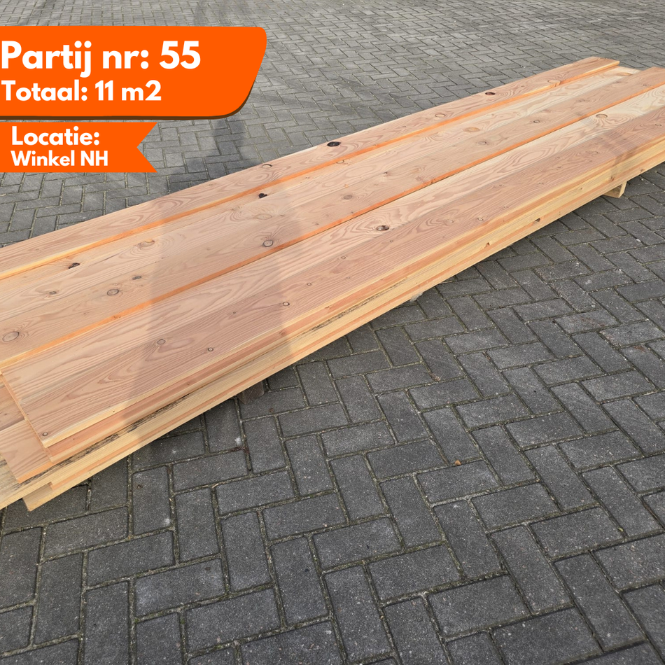 Douglas Geschaafde Planken 5400x190x19mm