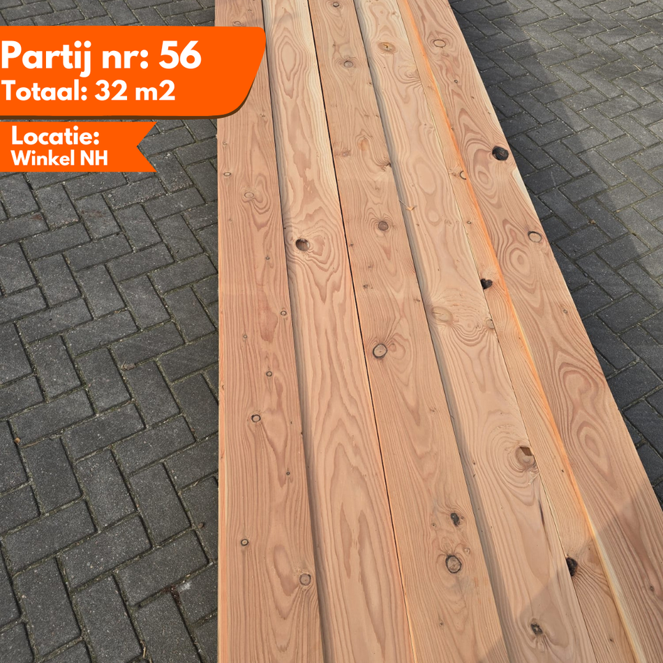 Douglas Geschaafde Planken 4000x190x19mm