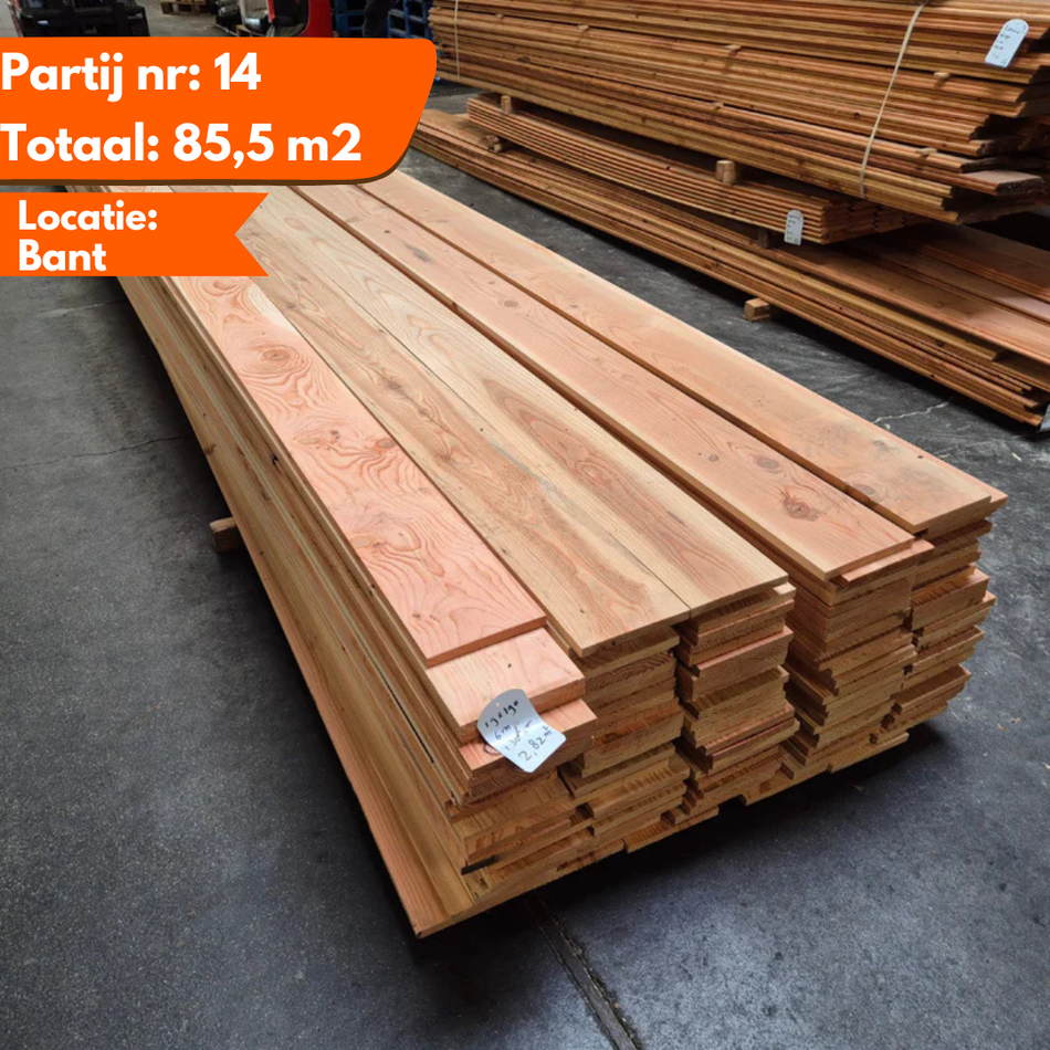 Douglas Geschaafde Planken 6000x190x19mm