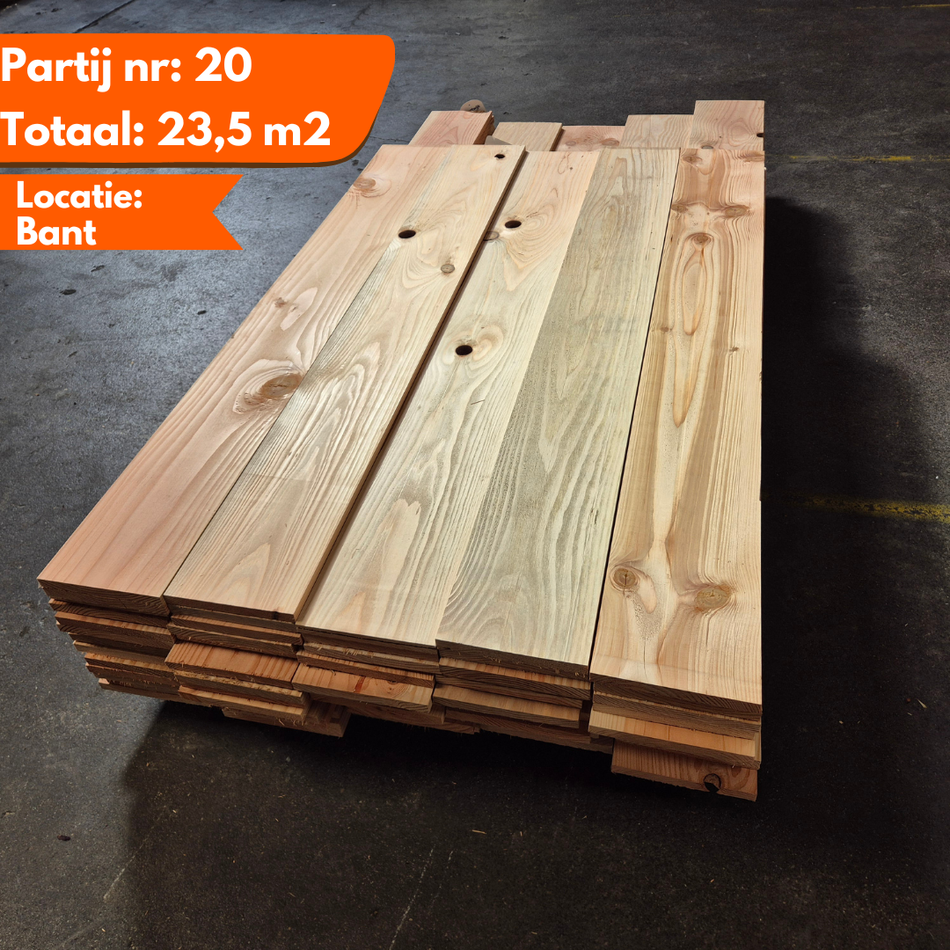 Douglas Geschaafde Planken 1500-2000x190x19mm