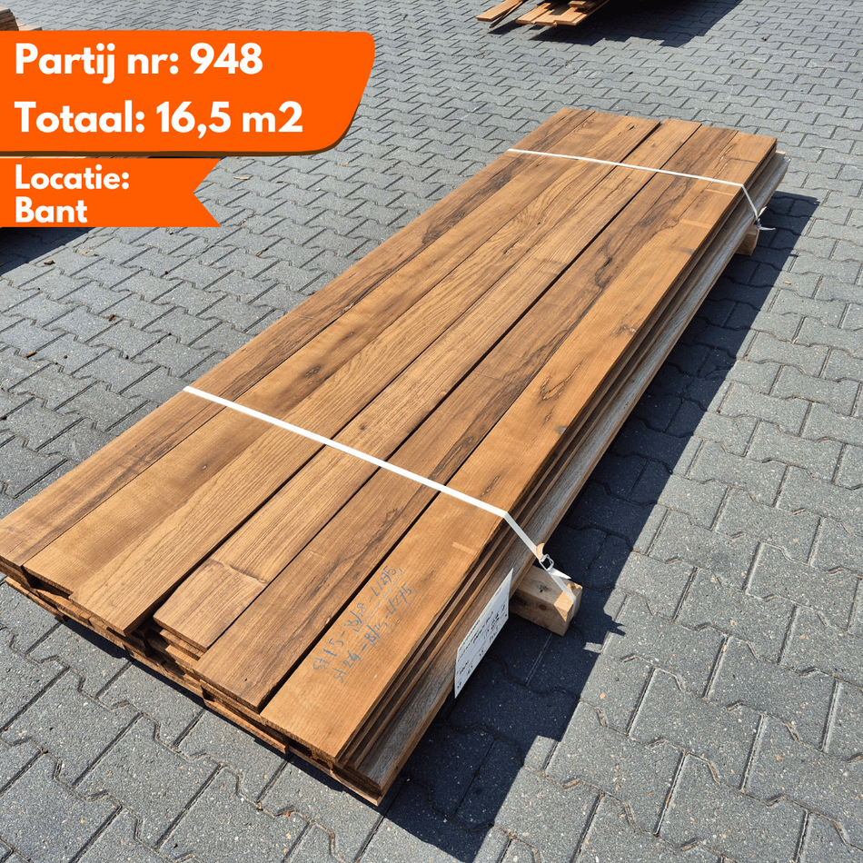 Thermo Frake Geschaafde Plank 2750x140-180x18mm