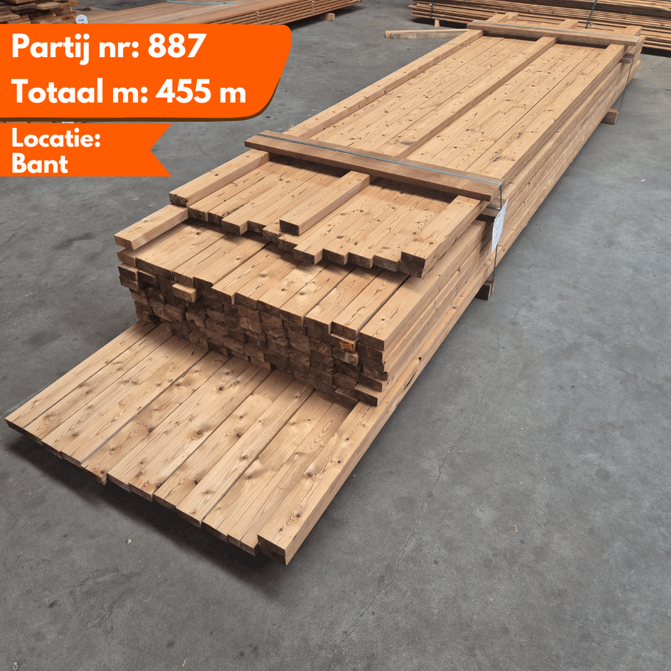 Thermo Vuren Vuren Balken 3600-5100x90x50mm