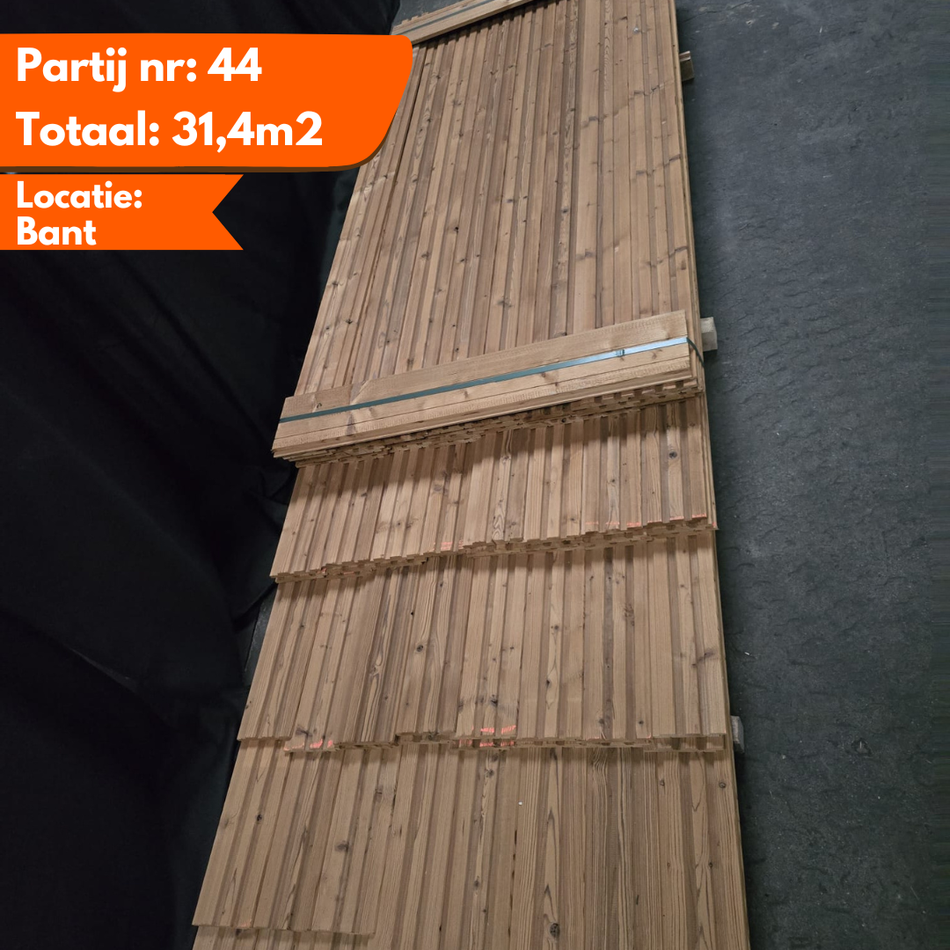 Thermo vuren triple rhombus 2150t/m3450x140-130x20mm