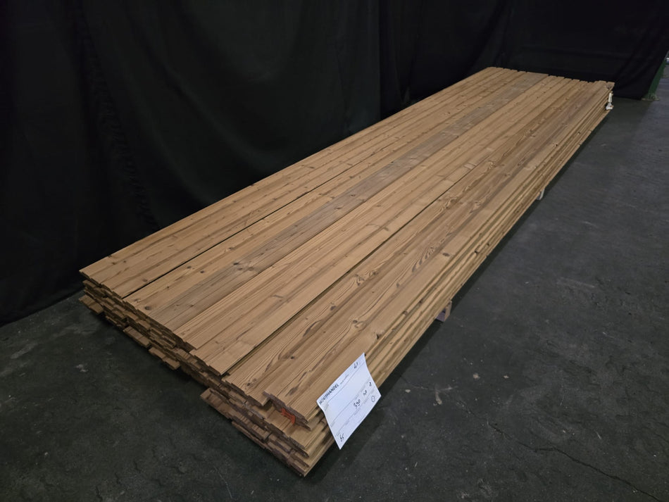 Thermo vuren dubbel rhombus 3900x140-130x18mm