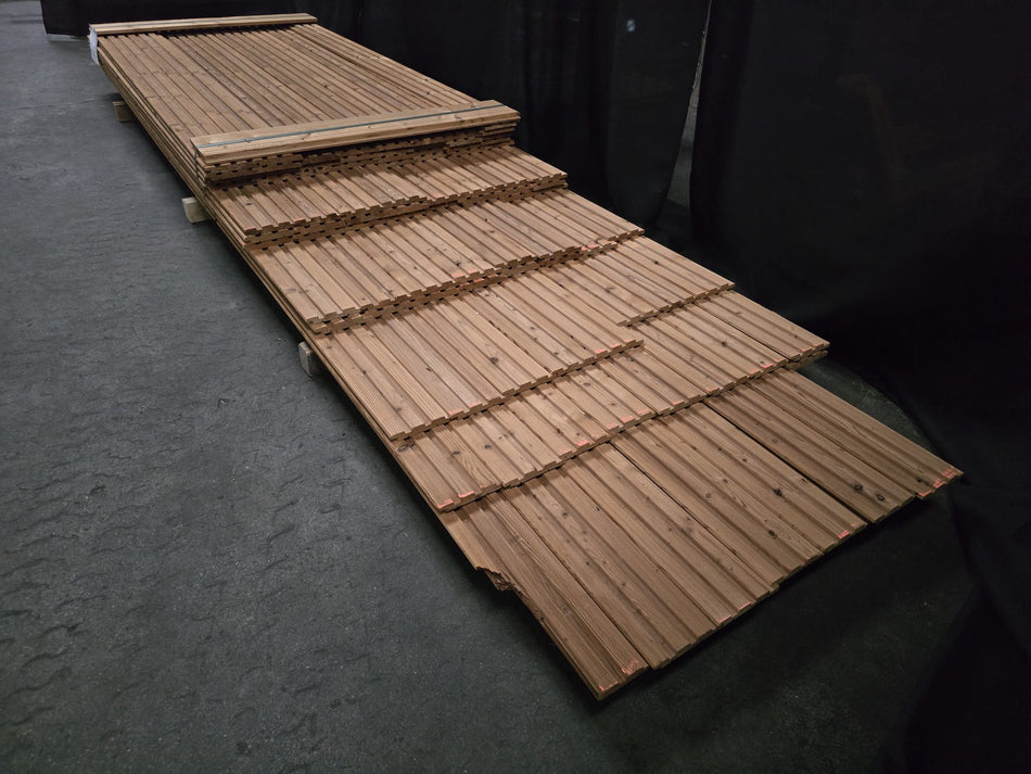 Thermo vuren trippel rhombus 2150t/m3450x140-130x20mm