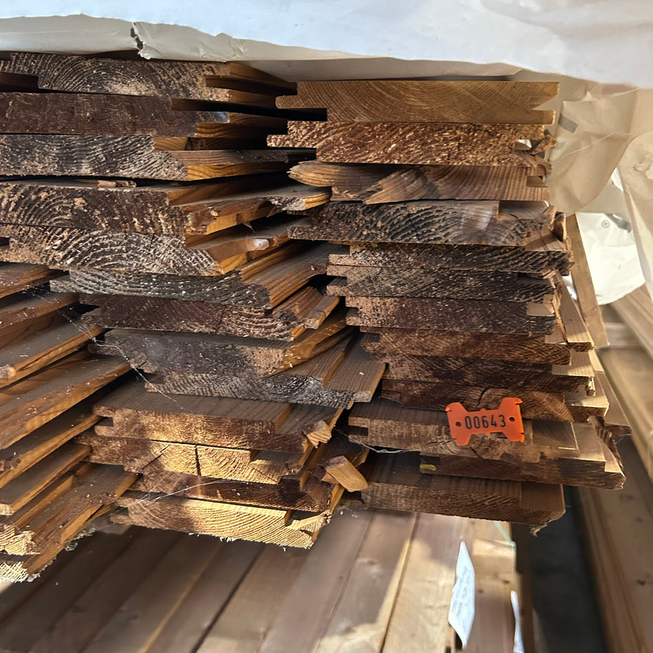 Thermo Vuren Channelsiding 6000x140x20mm