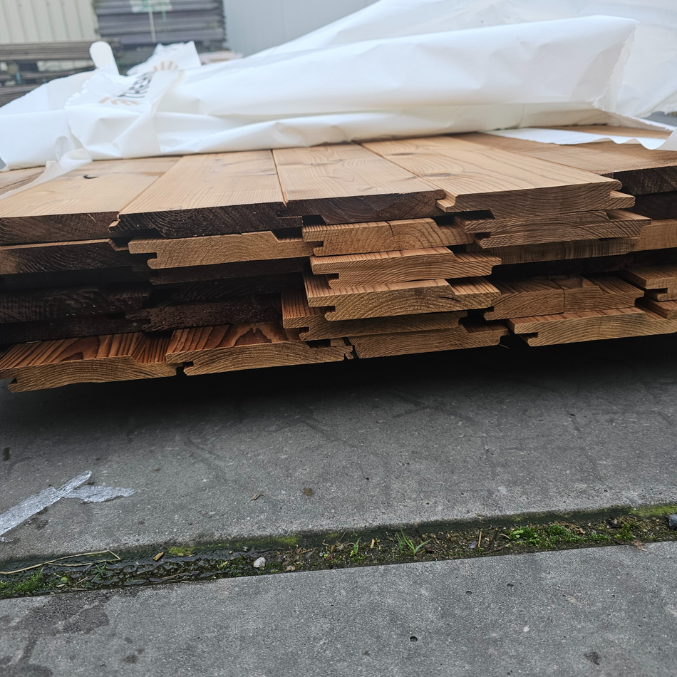 Thermo Vuren Channelsiding 3000x140x20mm